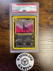 2001 Neo Revelation 8 Houndoom Holo 1st Edition PSA 8 52227207